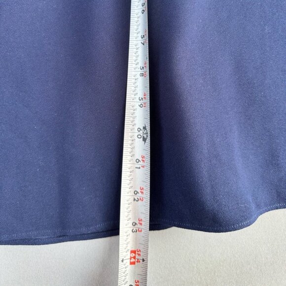 NWT LILLY PULITZER SIZE LARGE SHAWN MAXI DRESS *TRUE NAVY* EMBELLISHED - Picture 11 of 16